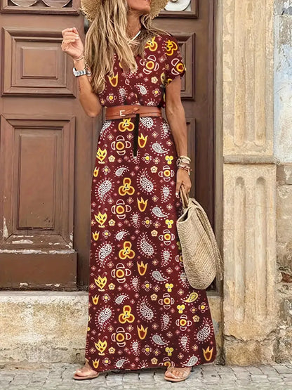 Sofia - Floral Maxi Dress